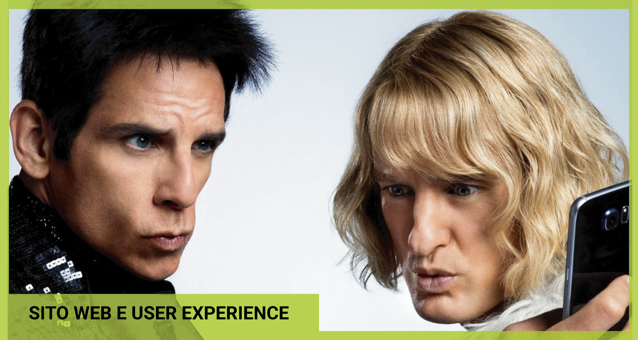user experience sito web