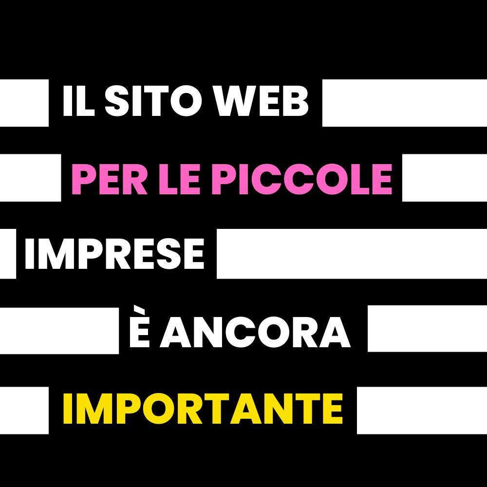 sito web per piccole imprese