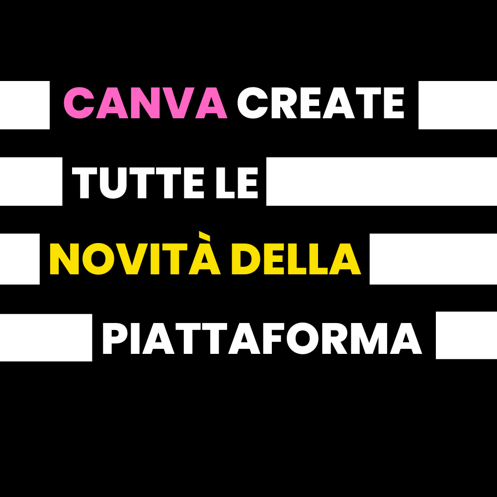 Canva create quali sono le novità